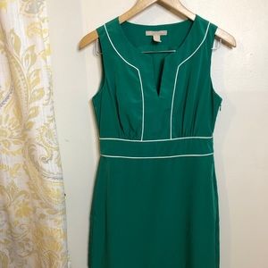 Banana Republic green short dress size 2